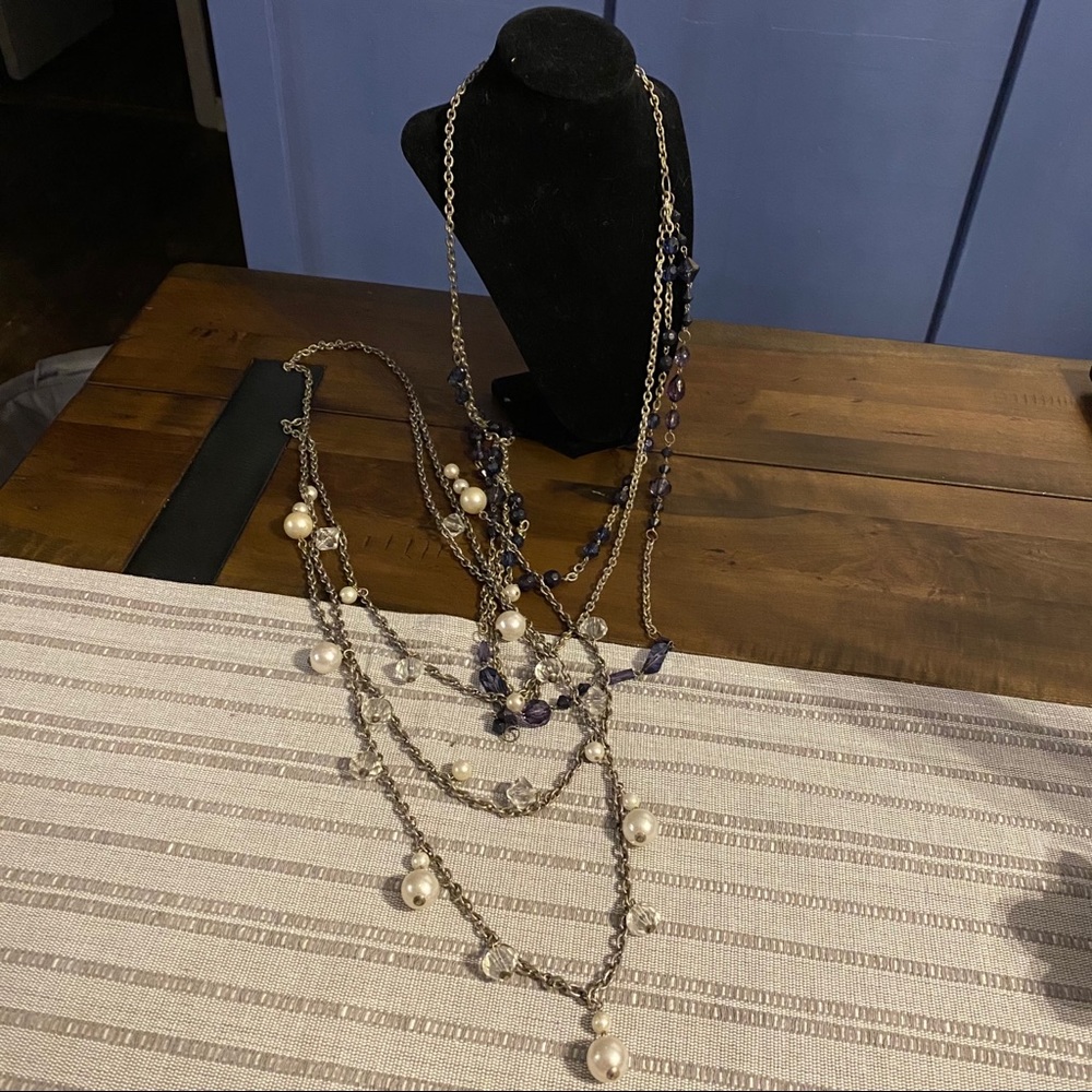 2 Long Necklace Bundle